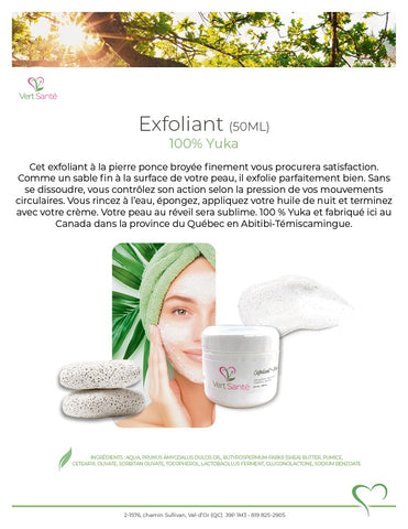 Exfoliant 100 % Yuka