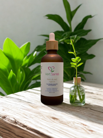 Huile de nuit cheveux et sourcils 100 % Yuka