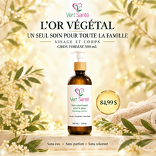 Or végétal soin nourrissant 500 ML - 100 % Yuka