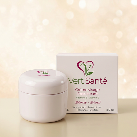 Crème visage normale 50 ml à l'extrait de vitamine E